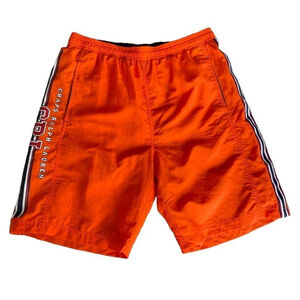 Vintage Chaps Ralph Lauren CRL Orange Swimming Shorts Polo Bottoms Men's 34